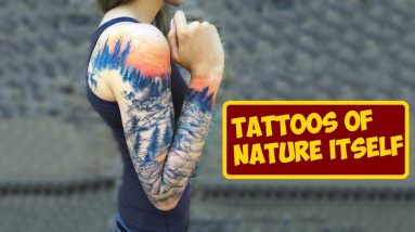Amazing Tattoos Of Nature Itself With All Of Its Colors