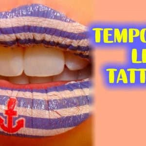 Attention Girls! Temporary Lip Tattoos! - TATTOO WORLD