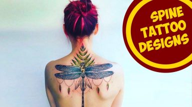Awesome Tattoo Designs for the Spine