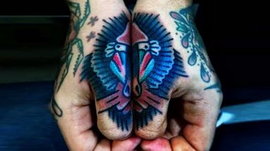 Best Examples Of Cool And Clever Thumb Tattoo Ideas For Men