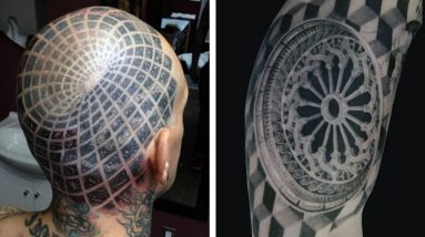 Best Optical Illusion Tattoos That Will Really Get You Excited