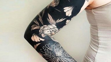 Breathtakingly Beautiful Black Tattoos That Look Out of This World
