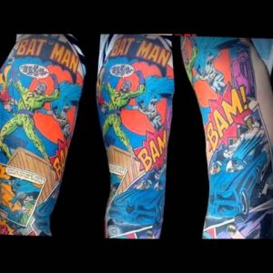 Comic Book Inspired Tattoos
