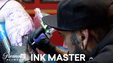 12 Hour Sleeve Tattoo - Elimination Tattoo | Ink Master: Return of the Masters (Season 10)