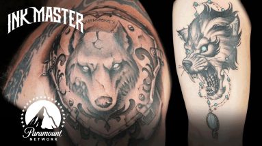 Every Single Wolf Tattoo on Ink Master 🐺