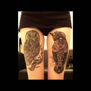Impressive Leg Tattoos for Female