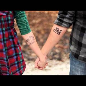 Matching Couples Tattoos