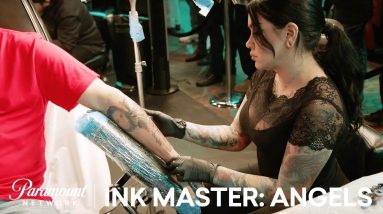 Could Nikki Simpson Take the L Because of a Delicate Canvas? | Ink Master: Angels (Season 2)