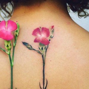 Spine Tattoo For Women And Girls