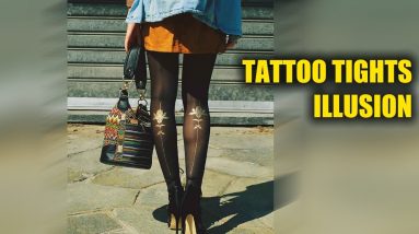Tattoo Tights ► Illusion Your Legs Have Been Inked