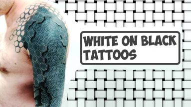 These White On Black Tattoos Will Leave You Speechless