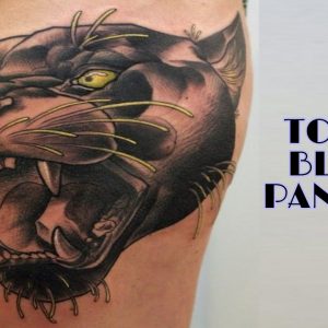 TOP 10 BEST BLACK PANTHER TATTOO DESIGNS IN 2020