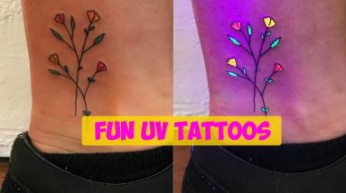 Tukoi Oya knows how to make Fun UV Tattoos