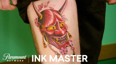 Finesse: Match Your Coach - Elimination Tattoo | Ink Master: Return of the Masters (Season 10)