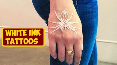 White Ink Tattoos That Will Catch Your Eye