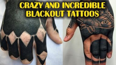 You are Going Crazy For These Incredible Blackout Tattoos