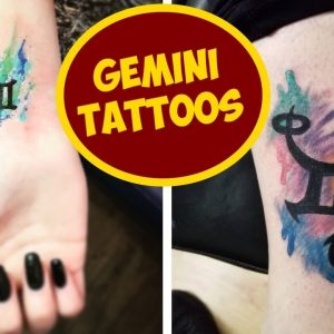 Zodiac Signs Tattoos: Gemini