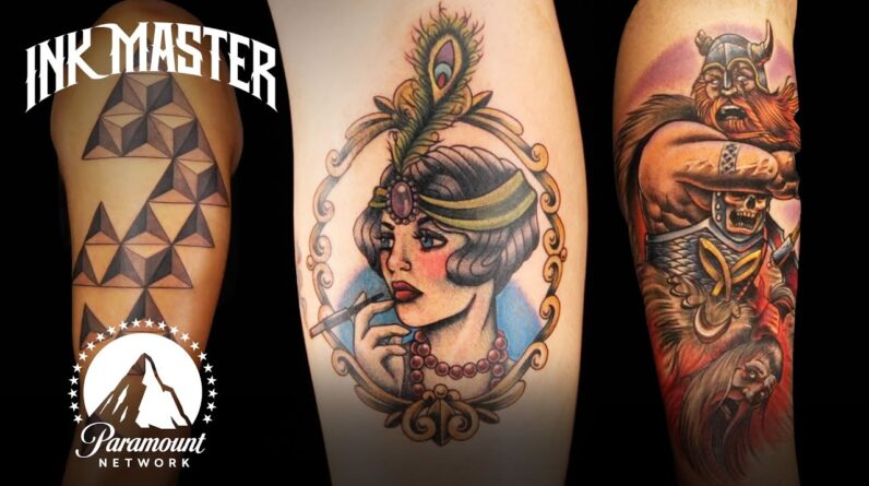 Season 4â€™s BEST Tattoos  ðŸ�† Part 1 | Ink Master