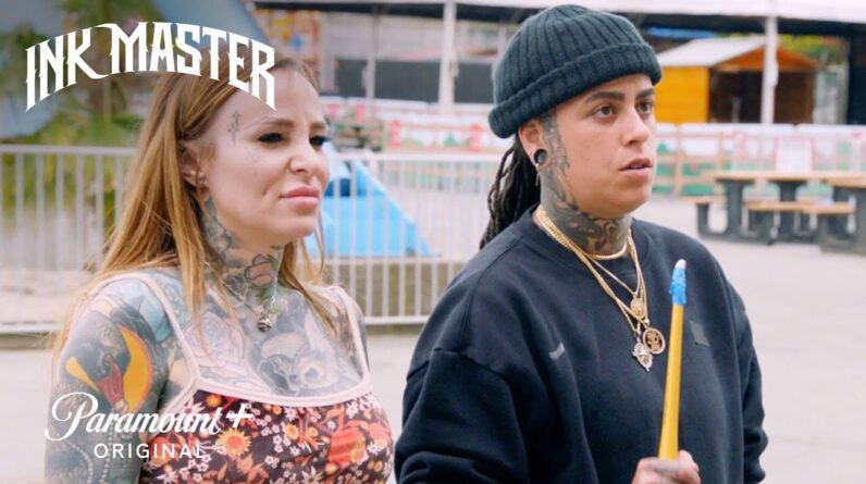 Flash Challenge Fall Out? 🚇 Ink Master Season 15 | Episode 6