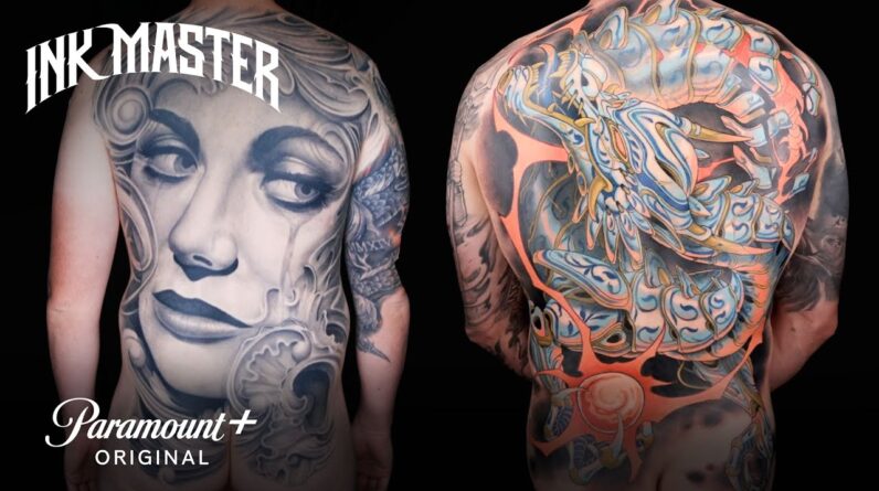 6 Jaw-Dropping Tattoos That Took Over 24 Hours ⏱ Ink Master
