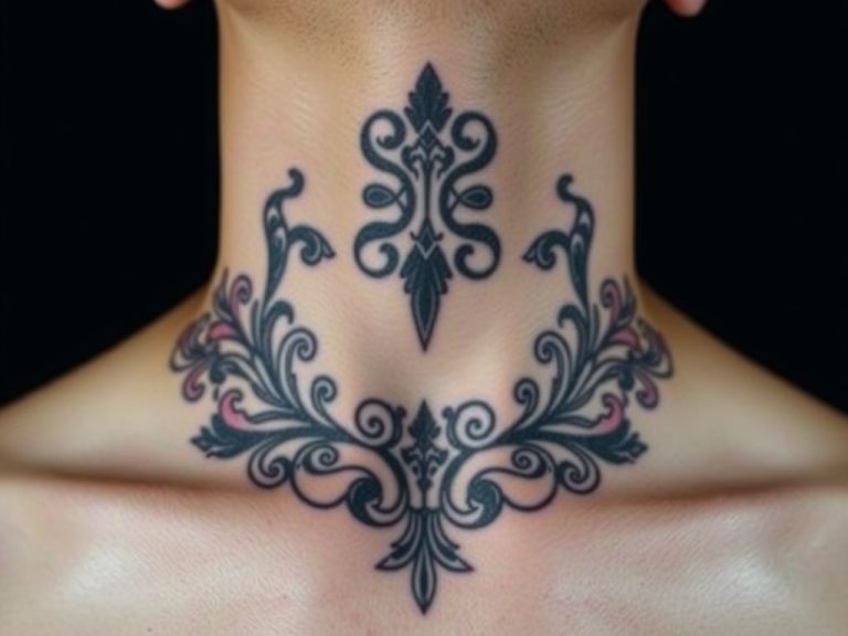 What Tattoo Designs Fit on the Neck?