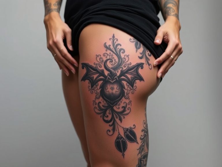 What Tattoo Designs Fit on the Thigh?