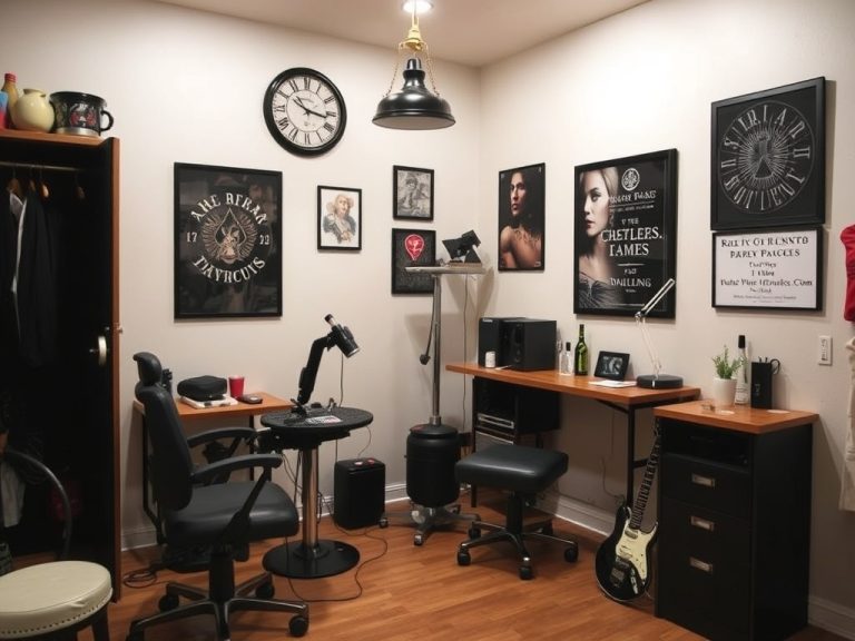 How to Build a Home Tattoo Studio: Step-by-Step Setup & Safety Guide