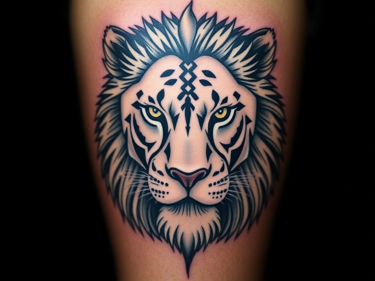 What Tattoo Designs Are Inspired by Lions?