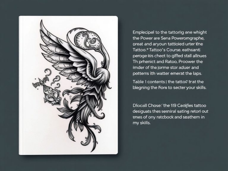 Transform Your Tattoo Artistry with the Ultimate Tattoo Design Course Ebook: Unlock Creative Freedom and Boost Your Skills