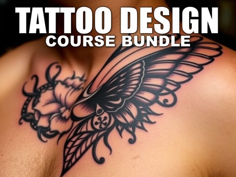 Boost Your Tattoo Career with the Ultimate Tattoo Design Course Course Bundle: Unlock Exclusive Skills and Creative Freedom