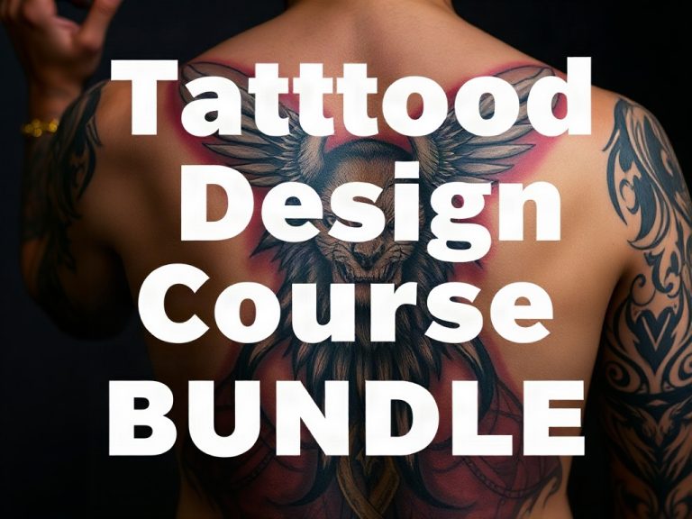 Unlock Creative Freedom with the Tattoo Design Course Course Bundle: Your All-In-One Path to Artistic Success